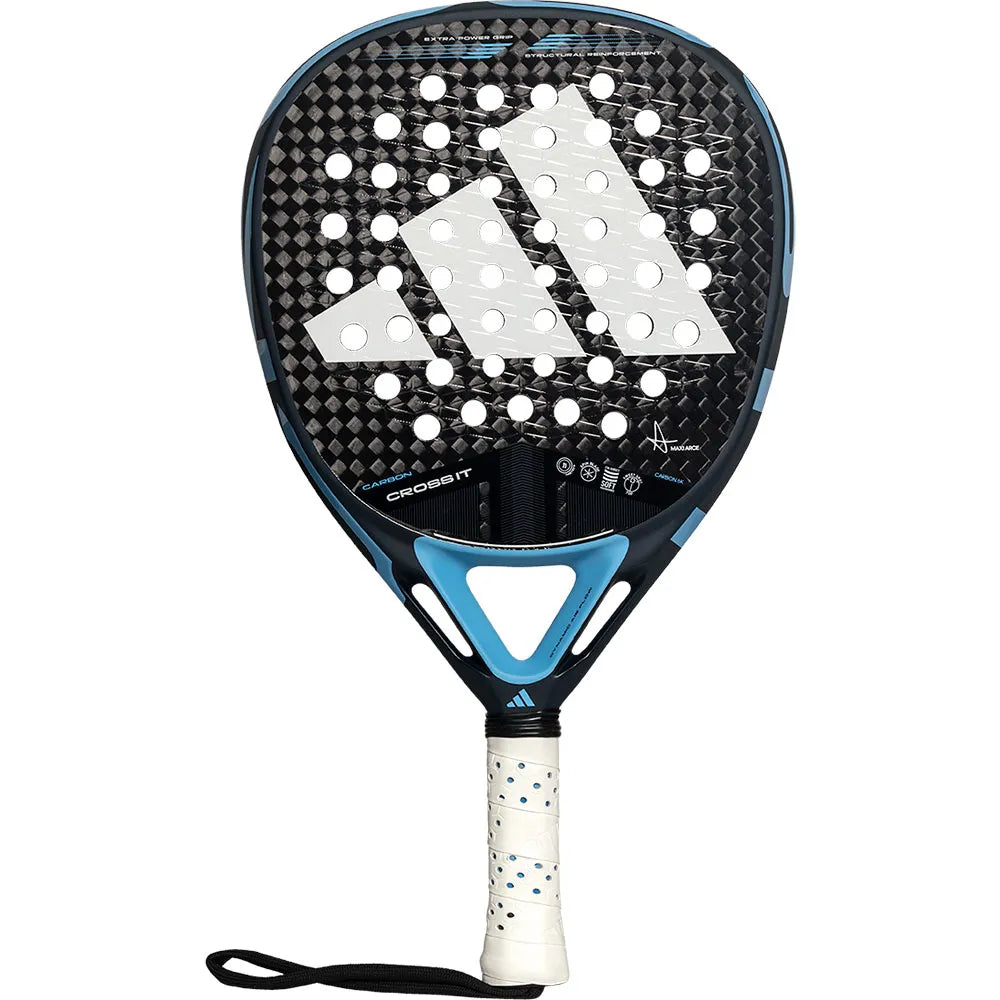 adidas Cross it carbon blue padel racket