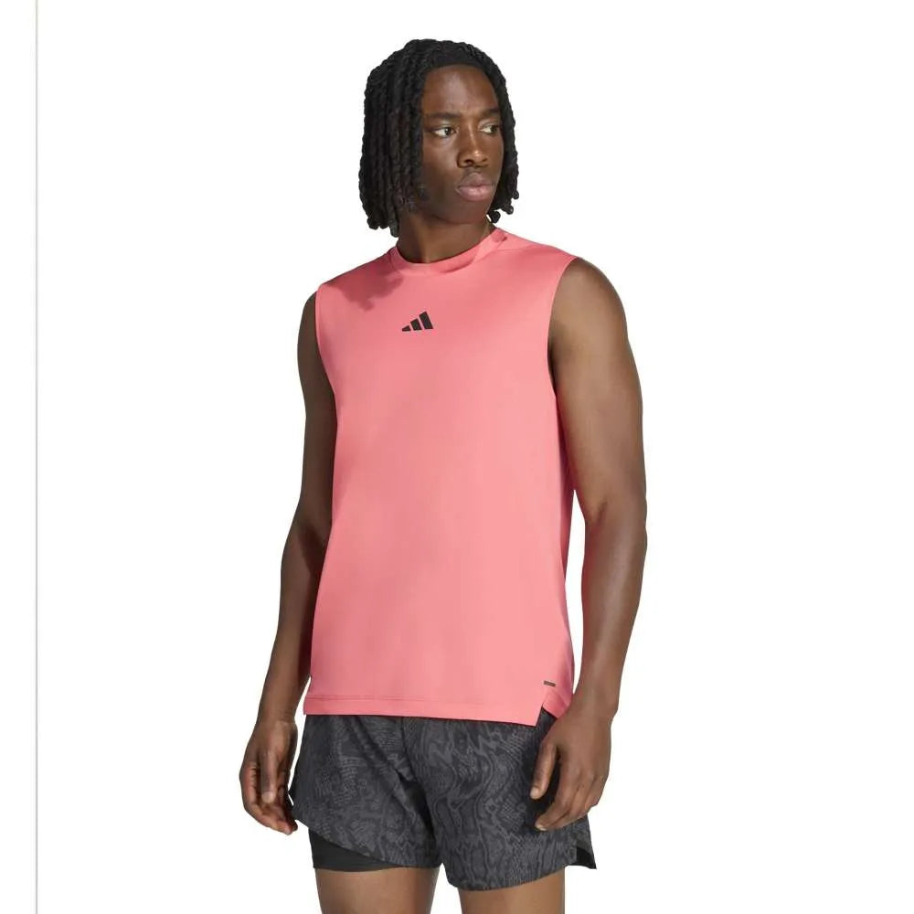 adidas D4T Primelift 3 Stripes sleeveless T-shirt