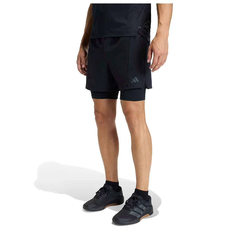 adidas D4T Workout 2in1 shorts