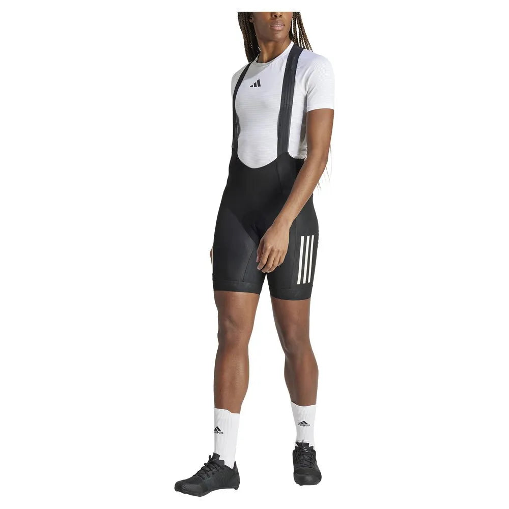 adidas Essentials 3 Stripes bib shorts