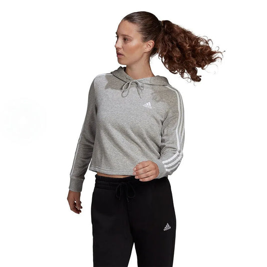 adidas Essentials 3 Stripes Cropped hoodie