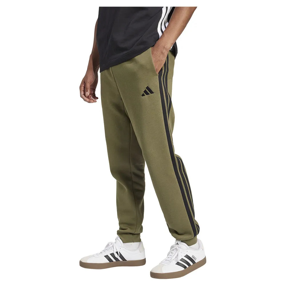 adidas Essentials 3 Stripes Fleece joggers