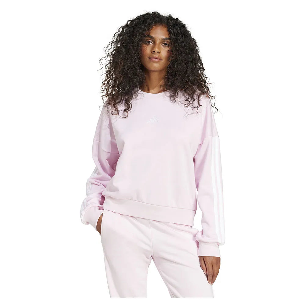 adidas Essentials 3 Stripes French Terry sweatshirt