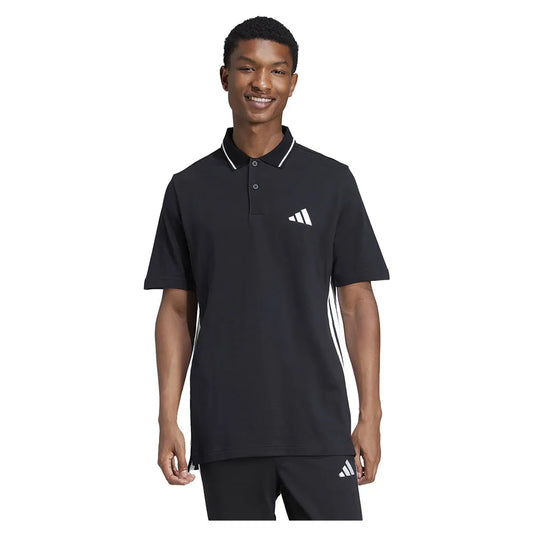 adidas Essentials 3 Stripes Piqué short sleeve polo