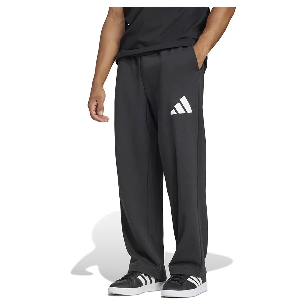 adidas Essentials Wide Leg 3 Bar Logo joggers