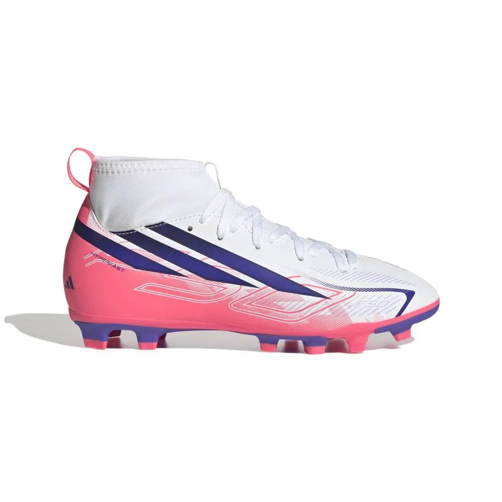 adidas F50 Hyperfast Club Mid FG/MG junior football boots