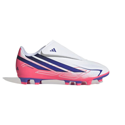 adidas F50 Hyperfast Club Velcro FG/MG junior football boots