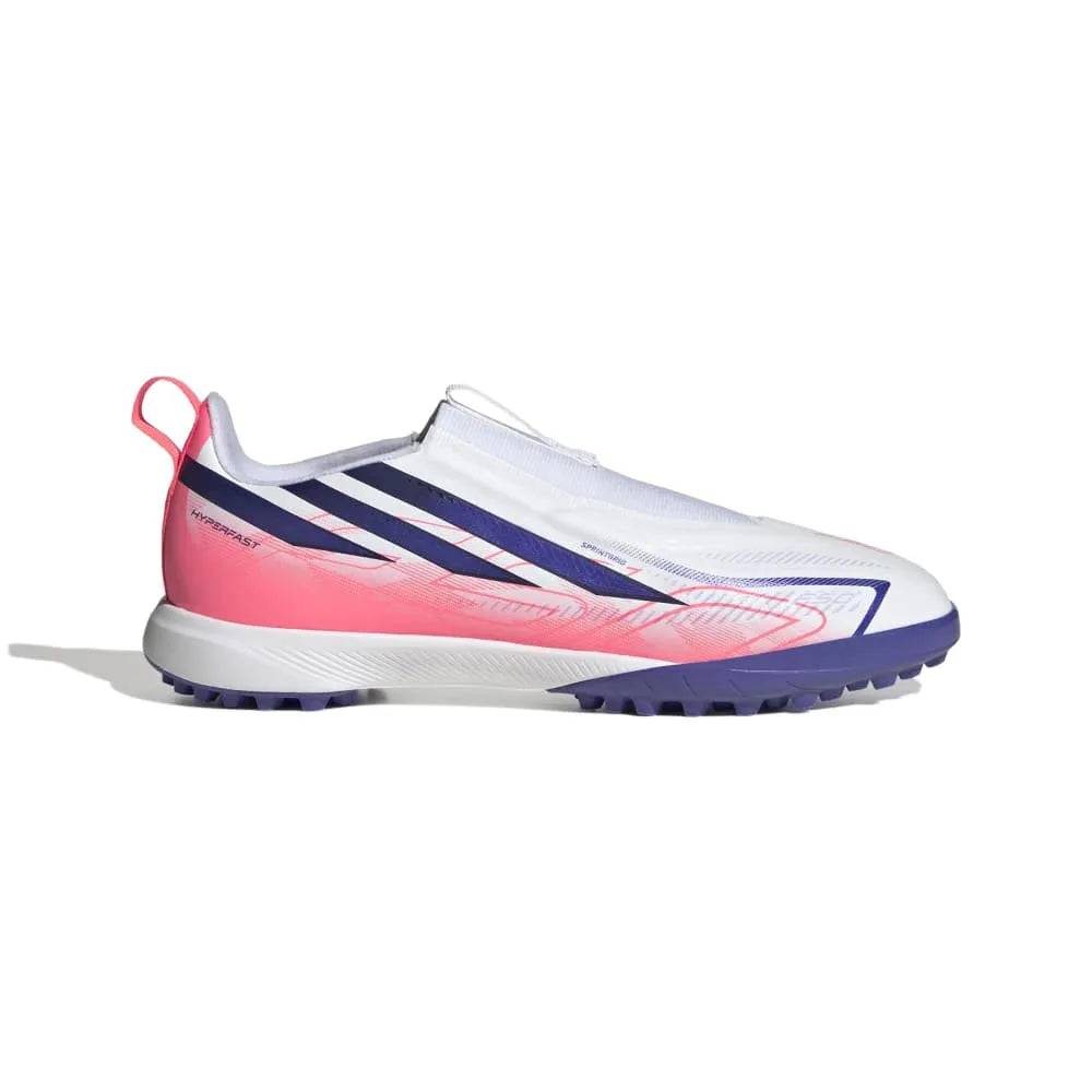adidas F50 Hyperfast League Laceless TF junior football boots