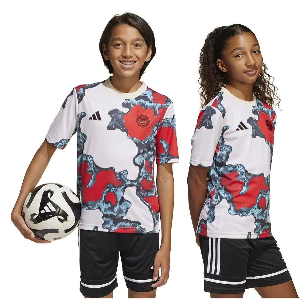 adidas FC Bayern 24/25 pre match junior short sleeve T-shirt