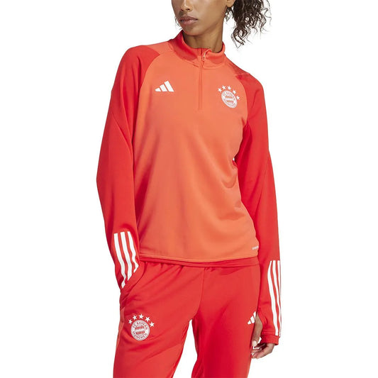 adidas FC Bayern Munich 23/24 training Woman Half Zip Sweatshirt