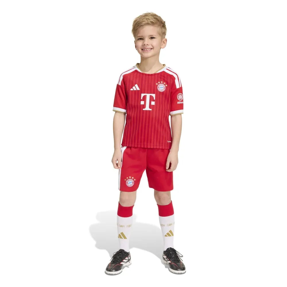 adidas FC Bayern Munich 26/27 home short sleeve Junior Set