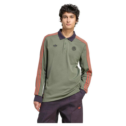 adidas FC Bayern Terrace Icons long sleeve polo