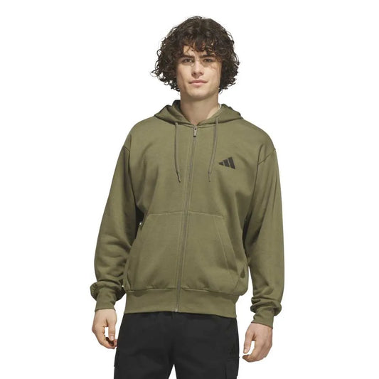 adidas Feelcozy Fleece full zip sweatshirt