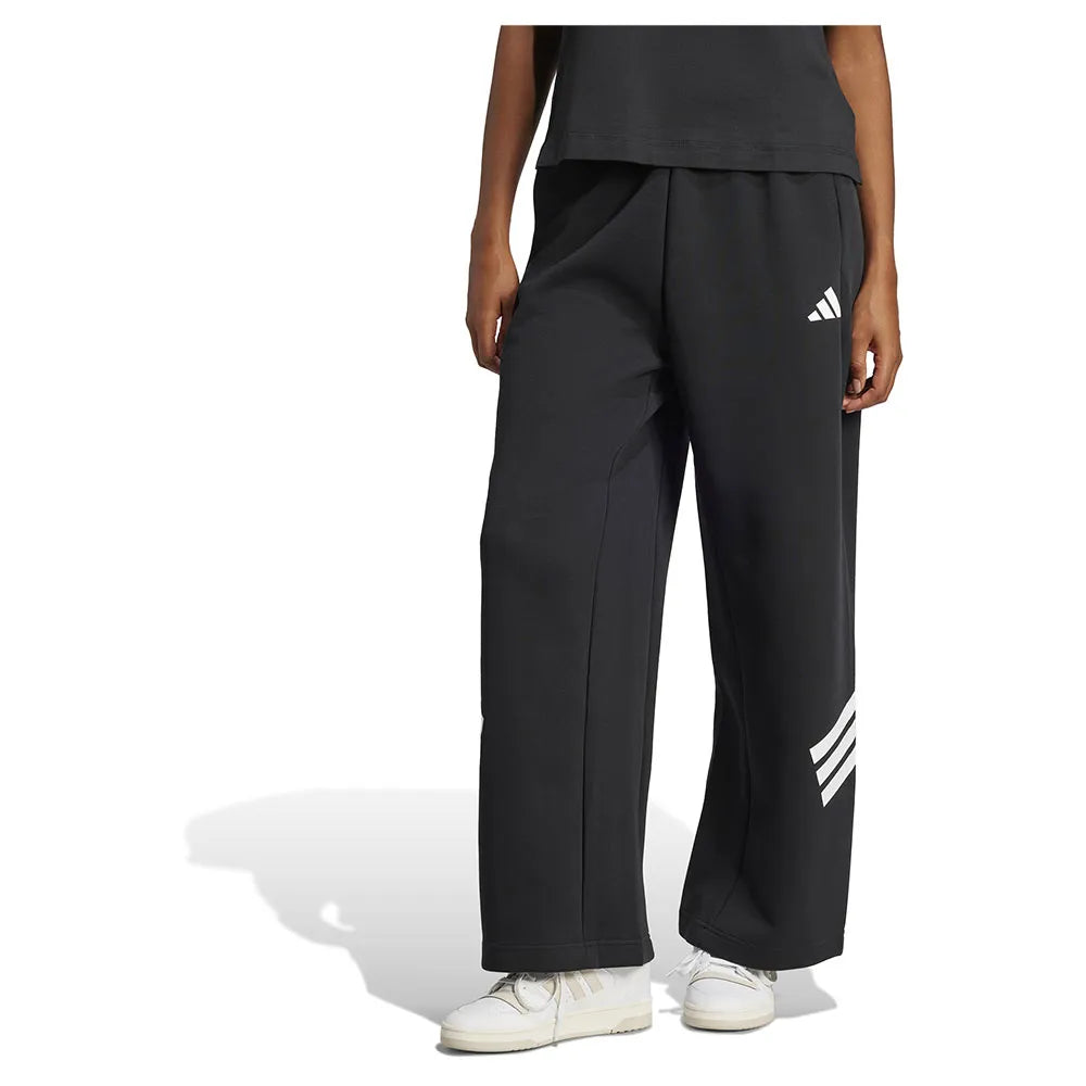 adidas Future Icons 3 Stripes Open Hem sweat pants
