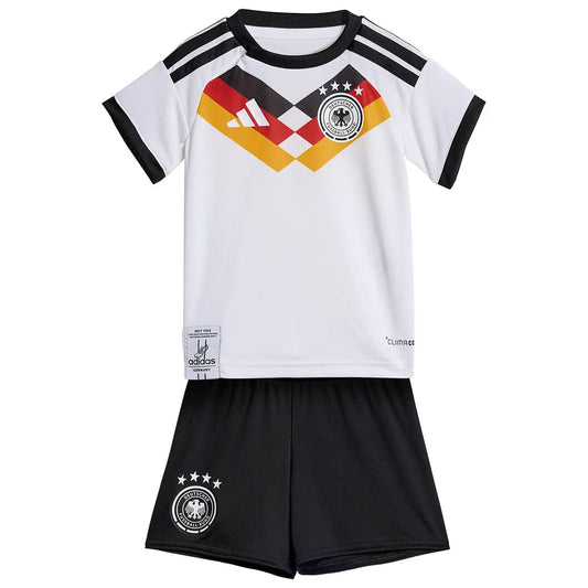 adidas Germany 26/27 Baby Replica home short sleeve Junior Set