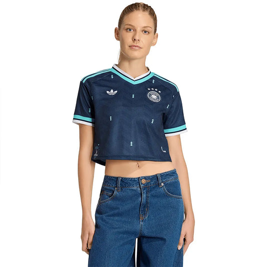 adidas Germany 26/27 Cropped Away Woman Short Sleeve T-Shirt