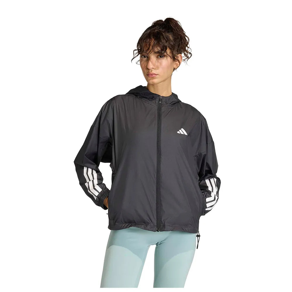 adidas Hyperglam 3 Stripes windbreaker