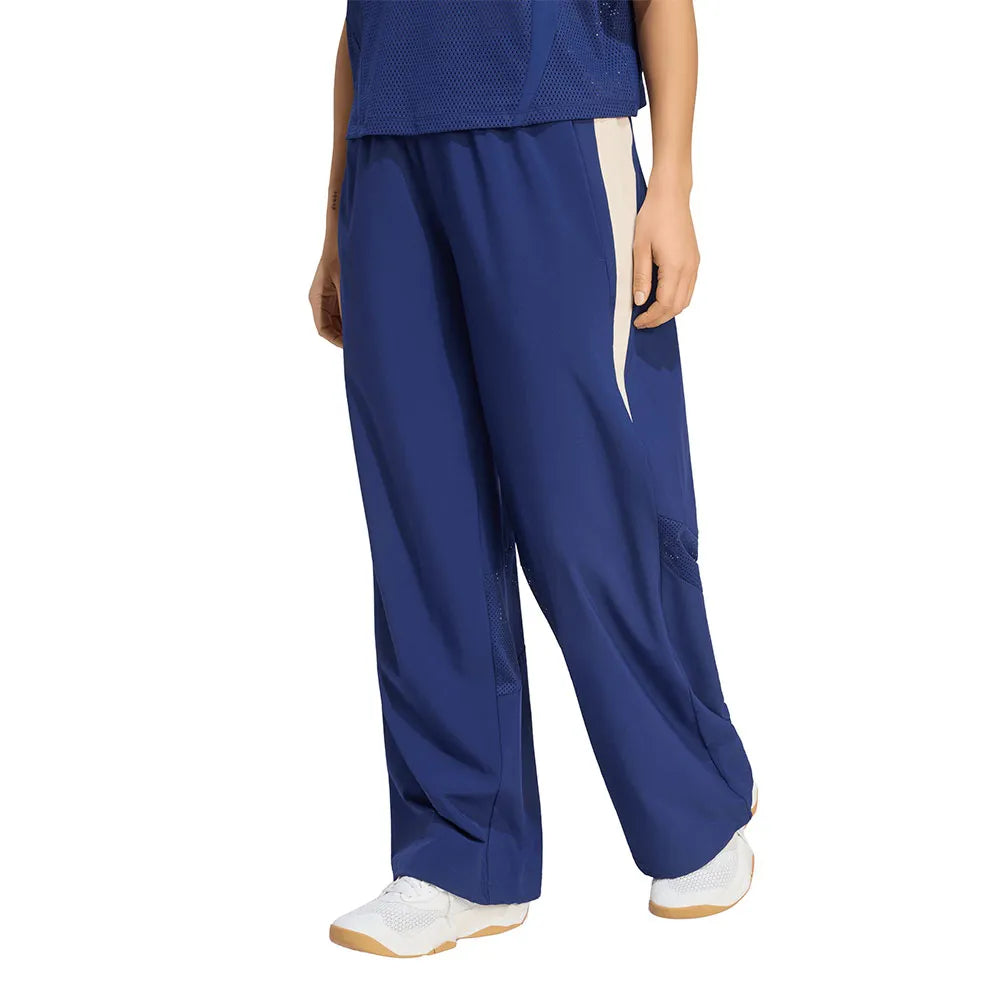 adidas Hyperglam Color Block Wide Woven joggers