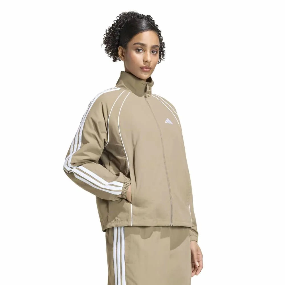 adidas Iconic Woven 3 Stripes tracksuit jacket