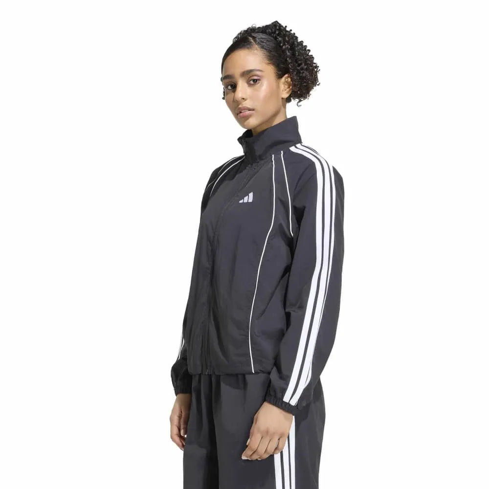 adidas Iconic Woven 3 Stripes tracksuit jacket