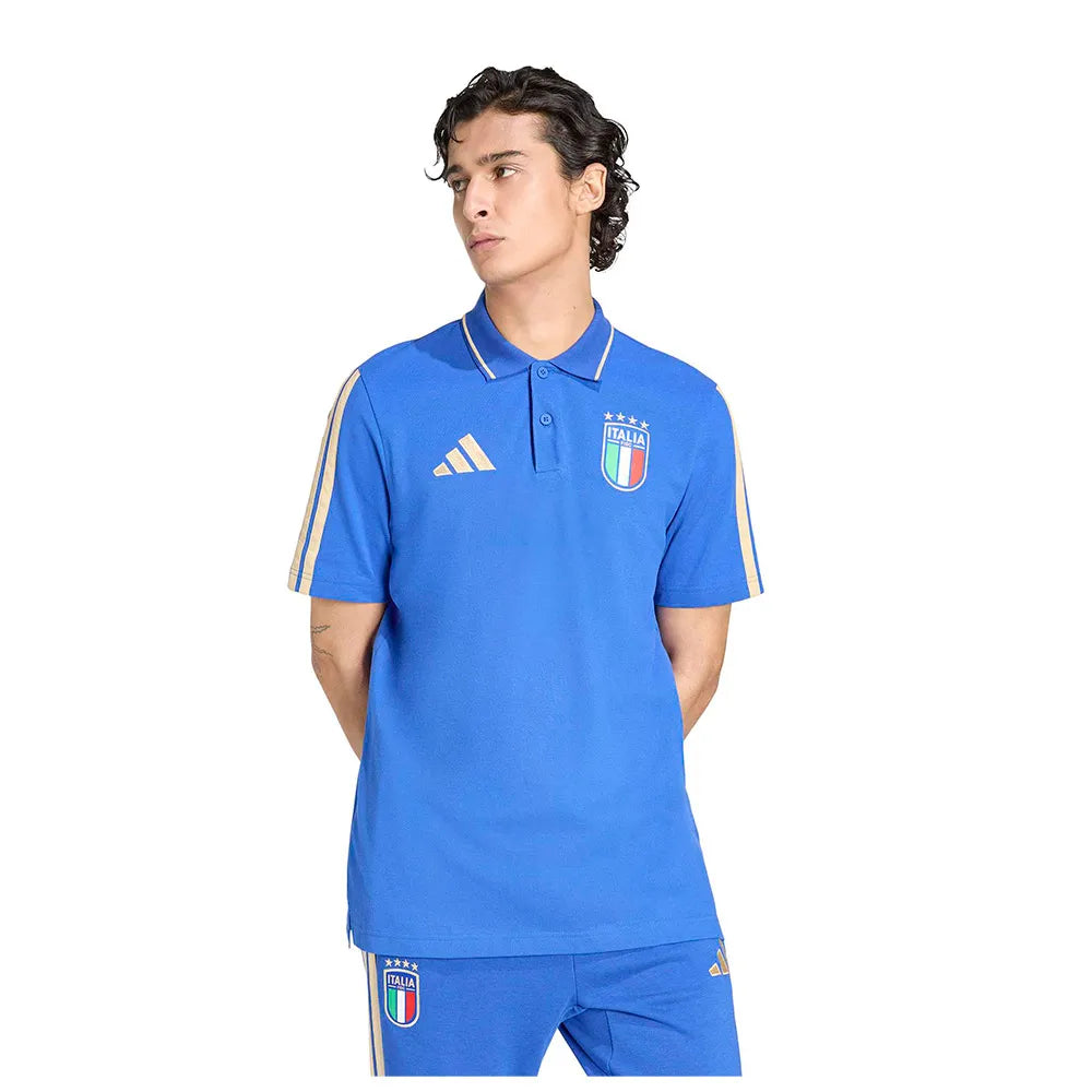 adidas Italy DNA short sleeve polo