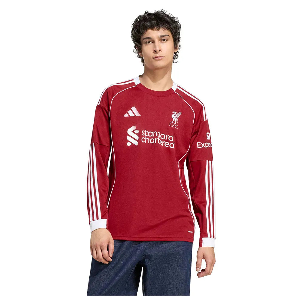 adidas Liverpool FC 25/26 home long sleeve T-shirt