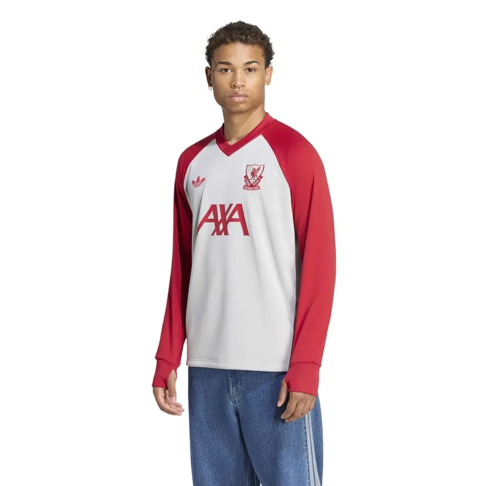 adidas Liverpool FC 26/27 Away Warm pre match sweatshirt