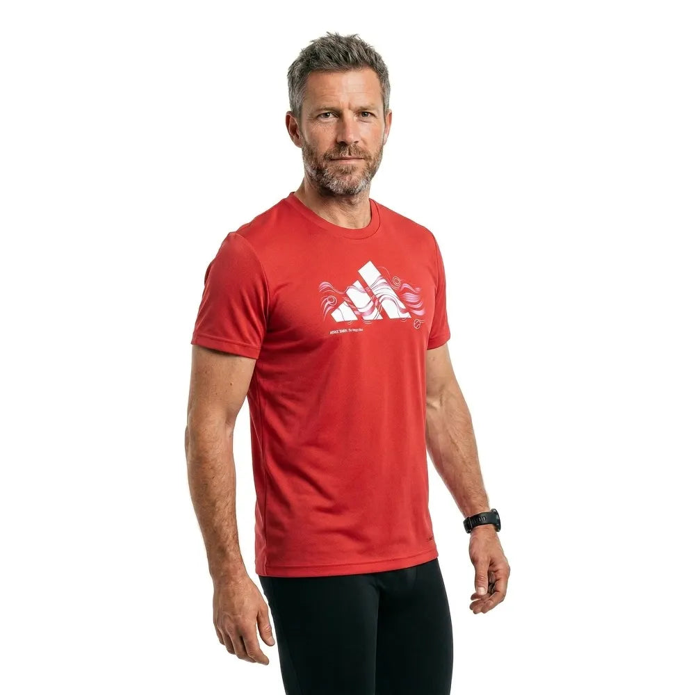 adidas Logo Heat Graphic short sleeve T-shirt