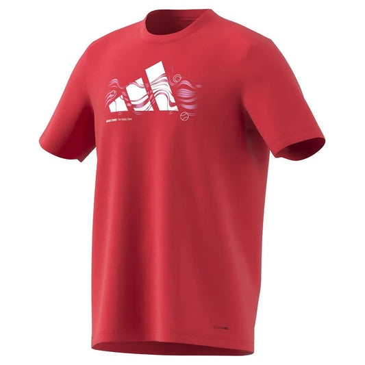 adidas Logo Heat Graphic short sleeve T-shirt