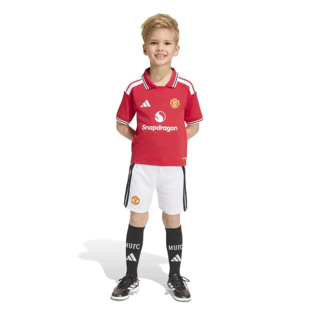adidas Manchester United 26/27 home short sleeve Junior Set