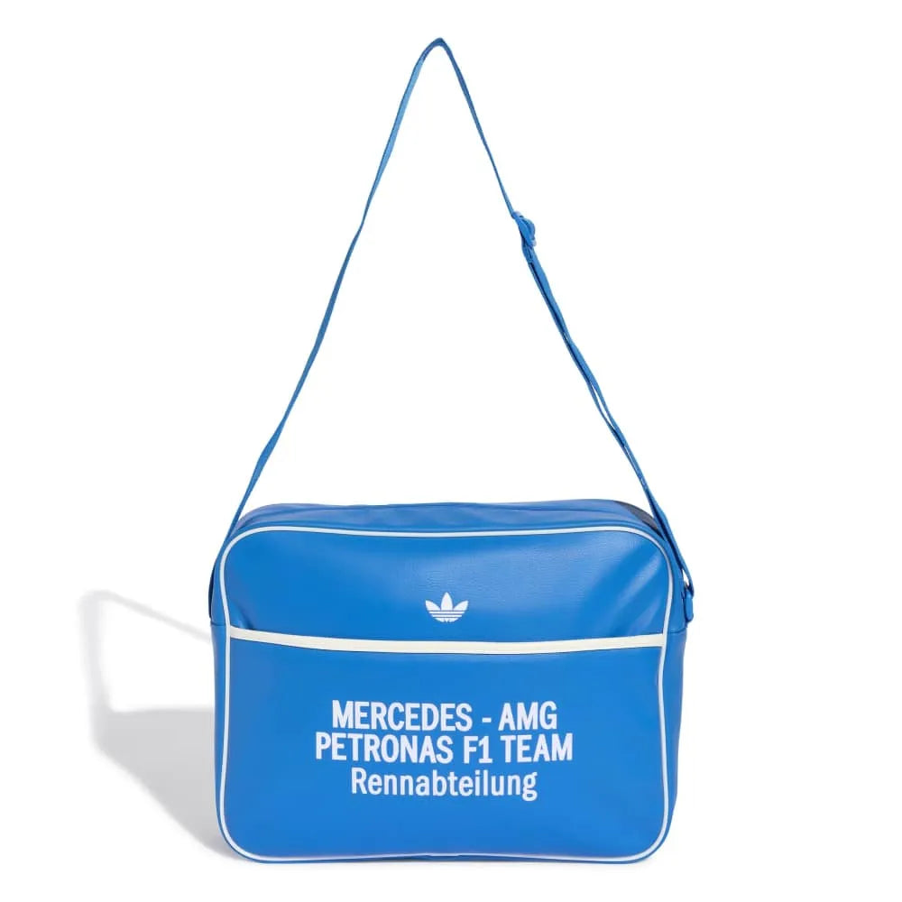 adidas Mercedes AMG Petronas F1 Team Blue Wonder 12L shoulder bag