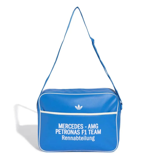 adidas Mercedes AMG Petronas F1 Team Blue Wonder 12L shoulder bag