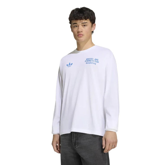 adidas Mercedes AMG Petronas F1 Team Blue Wonder long sleeve T-shirt