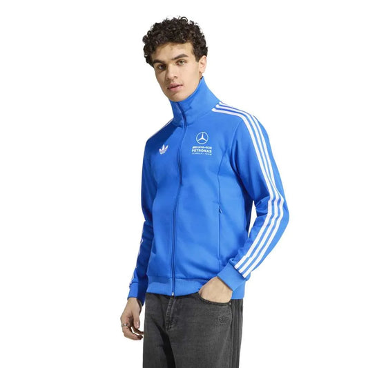 adidas Mercedes AMG Petronas F1 Team Blue Wonder tracksuit jacket