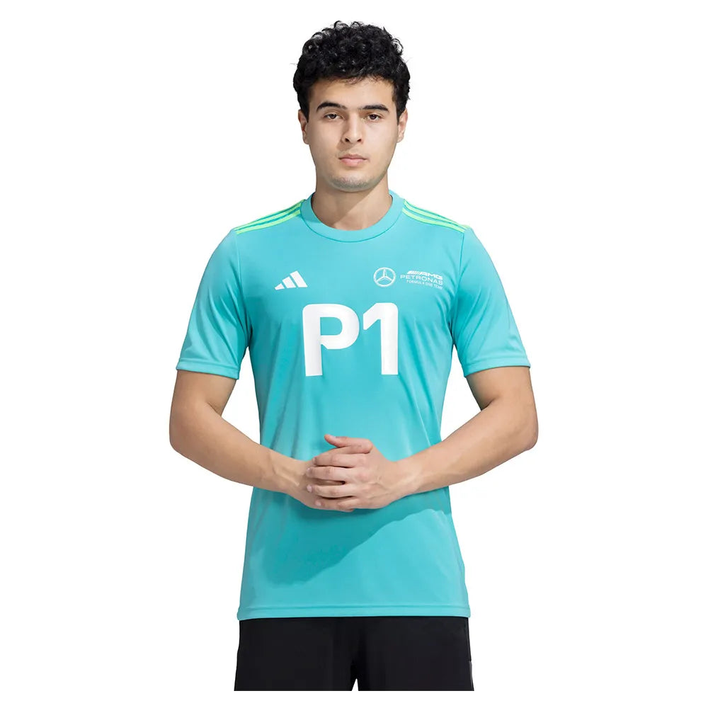 adidas Mercedes AMG Petronas F1 Team Winners short sleeve T-shirt