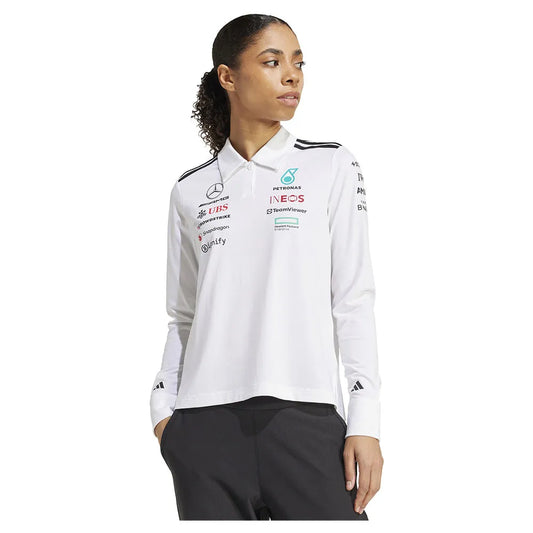 adidas Mercedes TM AMG Petronas F1 Team long sleeve polo