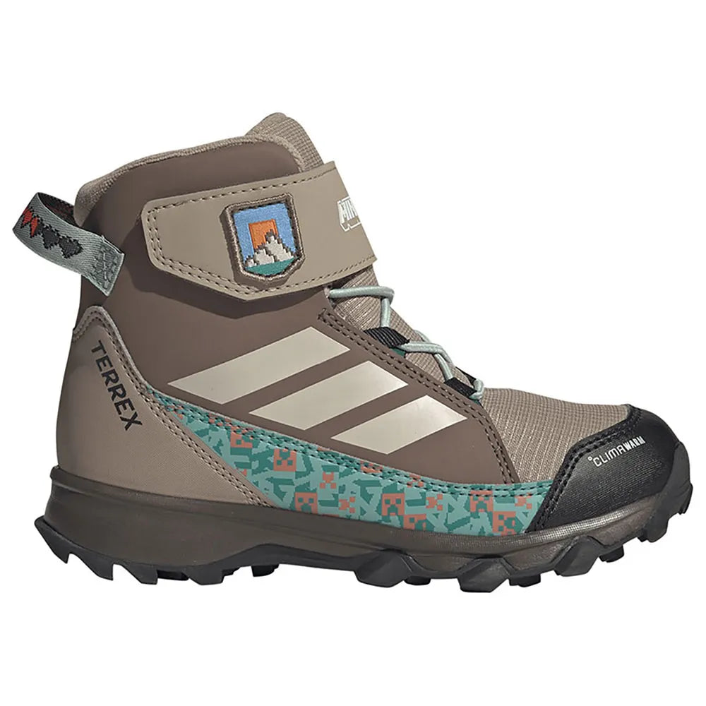 adidas Minecraft Terrex Snow CF Climawarm Winter kids hiking shoes