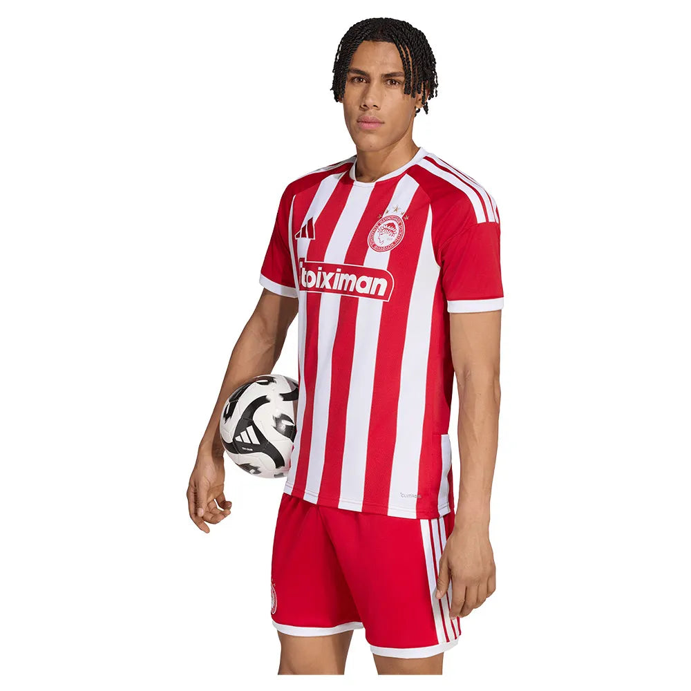 adidas Olympiacos 26/27 Jersey home short sleeve T-shirt