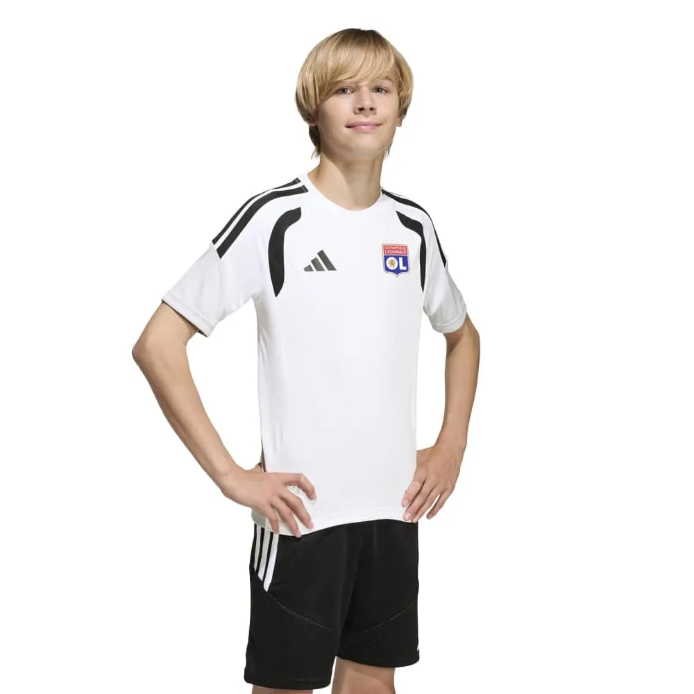 adidas Olympique De Lyon 26/27 Jersey training junior short sleeve T-shirt