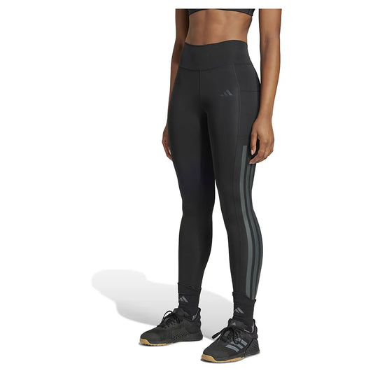 adidas Optime 3 Stripes Full Length leggings