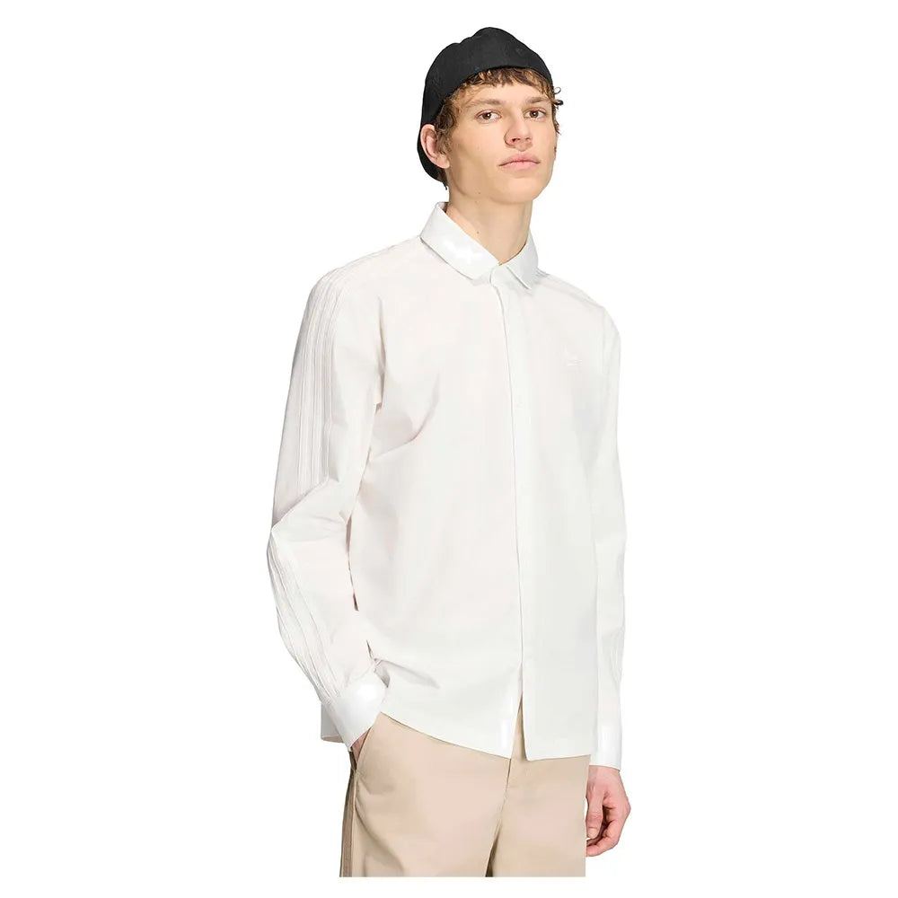 adidas Originals 3 Stripes Button Up long sleeve shirt