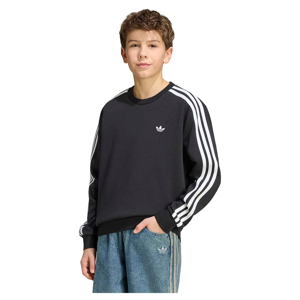adidas Originals 3 Stripes Loose Crew sweatshirt