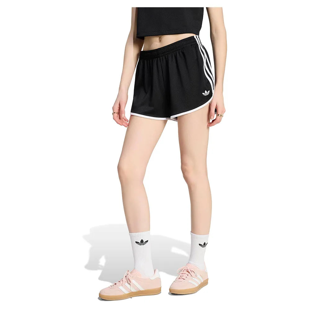 adidas Originals 3 Stripes Mesh Sprinter shorts