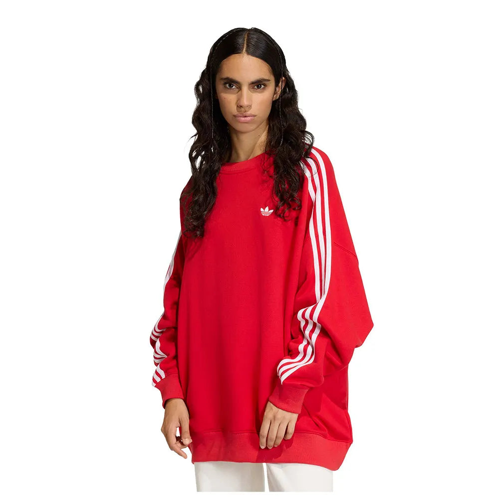 adidas Originals 3 Stripes Oversized Adilenium Crew sweatshirt
