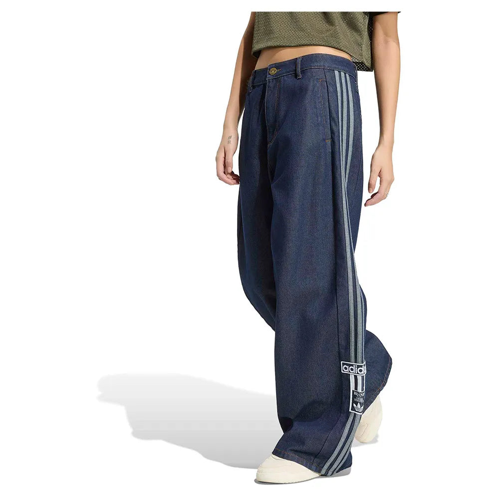 adidas Originals Adibreak Mid Rise Wide Leg jeans