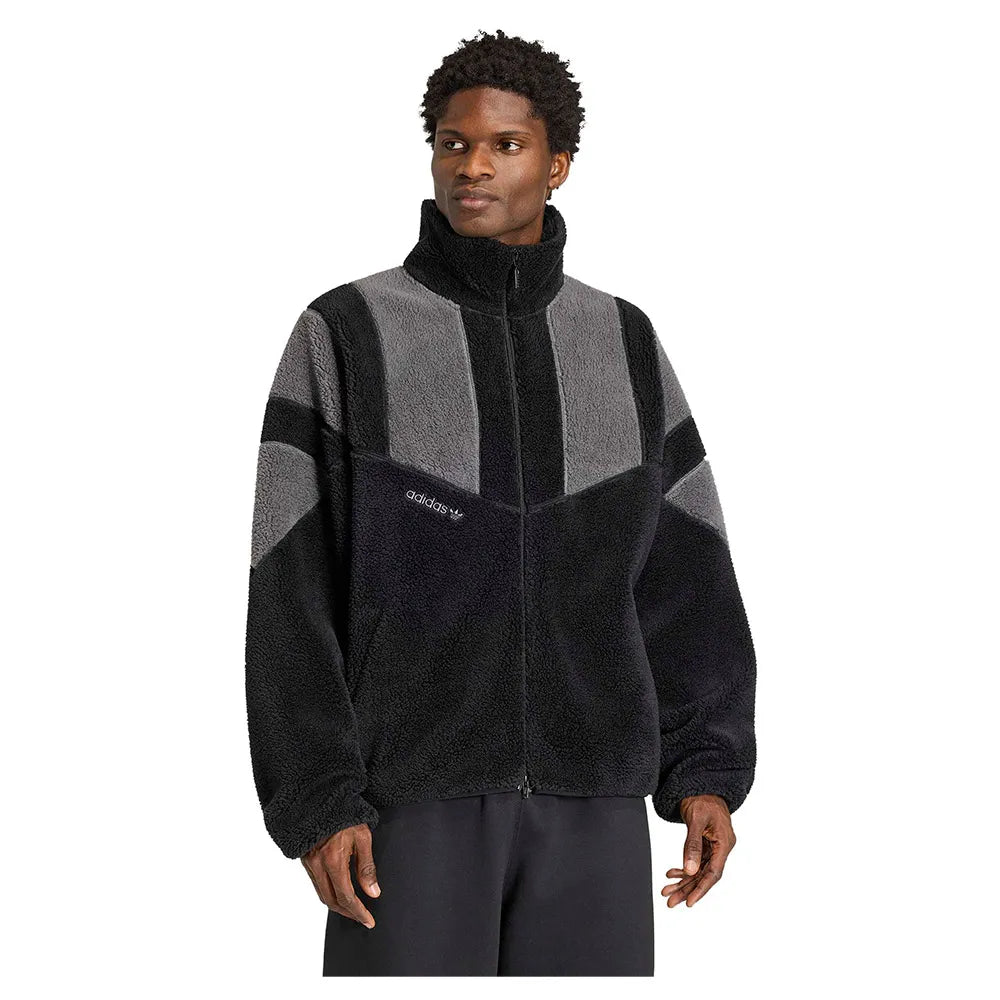 adidas Originals Adicolor Blocked Fleece full zip sweatshirt