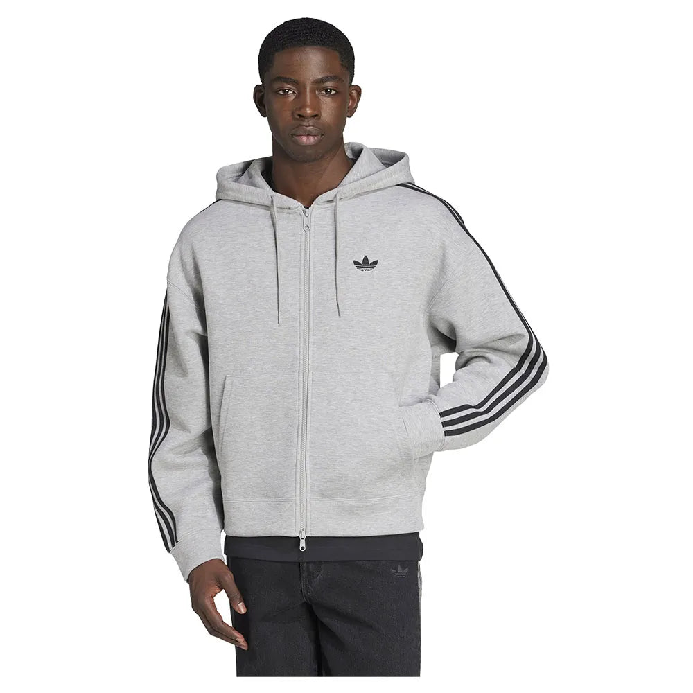 adidas Originals Adicolor Spacer Oversized full zip sweatshirt