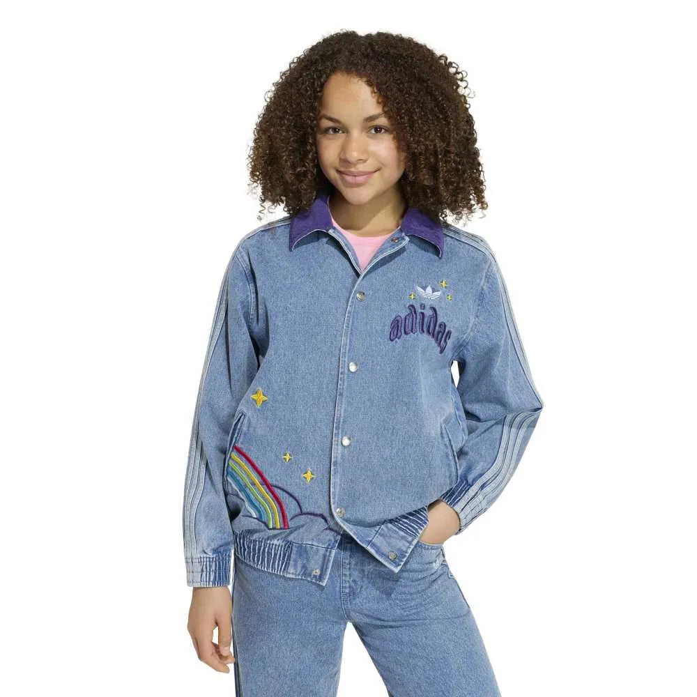 adidas Originals Care Bears Loose College denim jacket