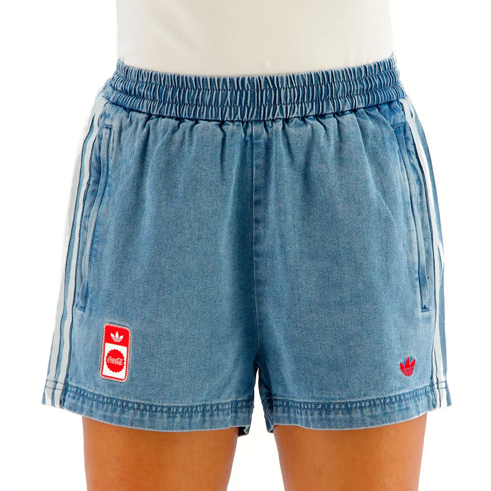 adidas Originals Coca-Cola denim shorts