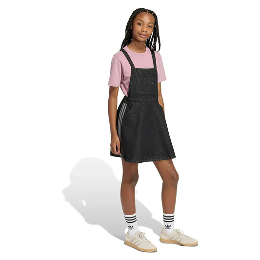 adidas Originals Denim Dungarees sleeveless short dress